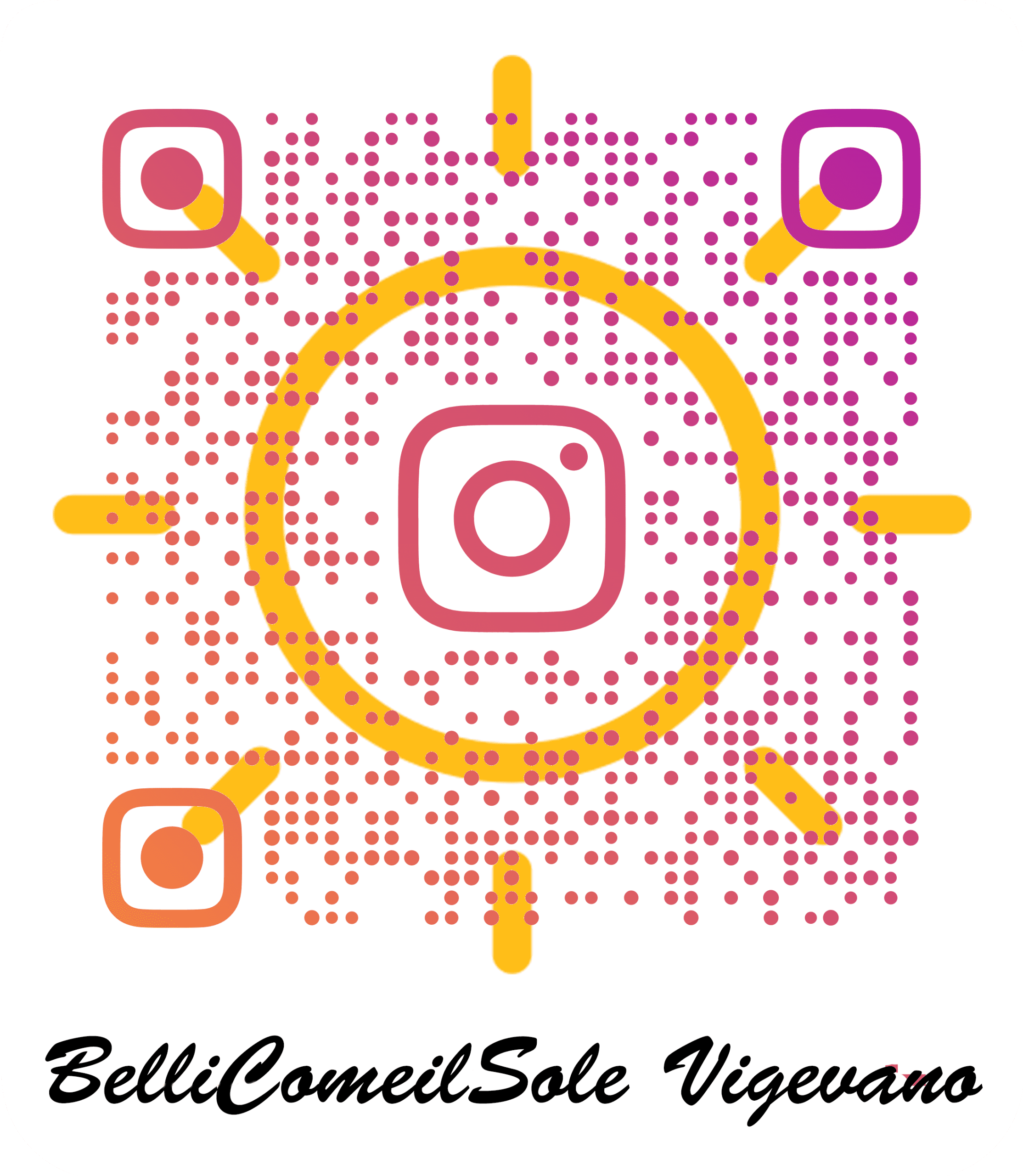 QR Instagram BelliComeilSole Vigevano