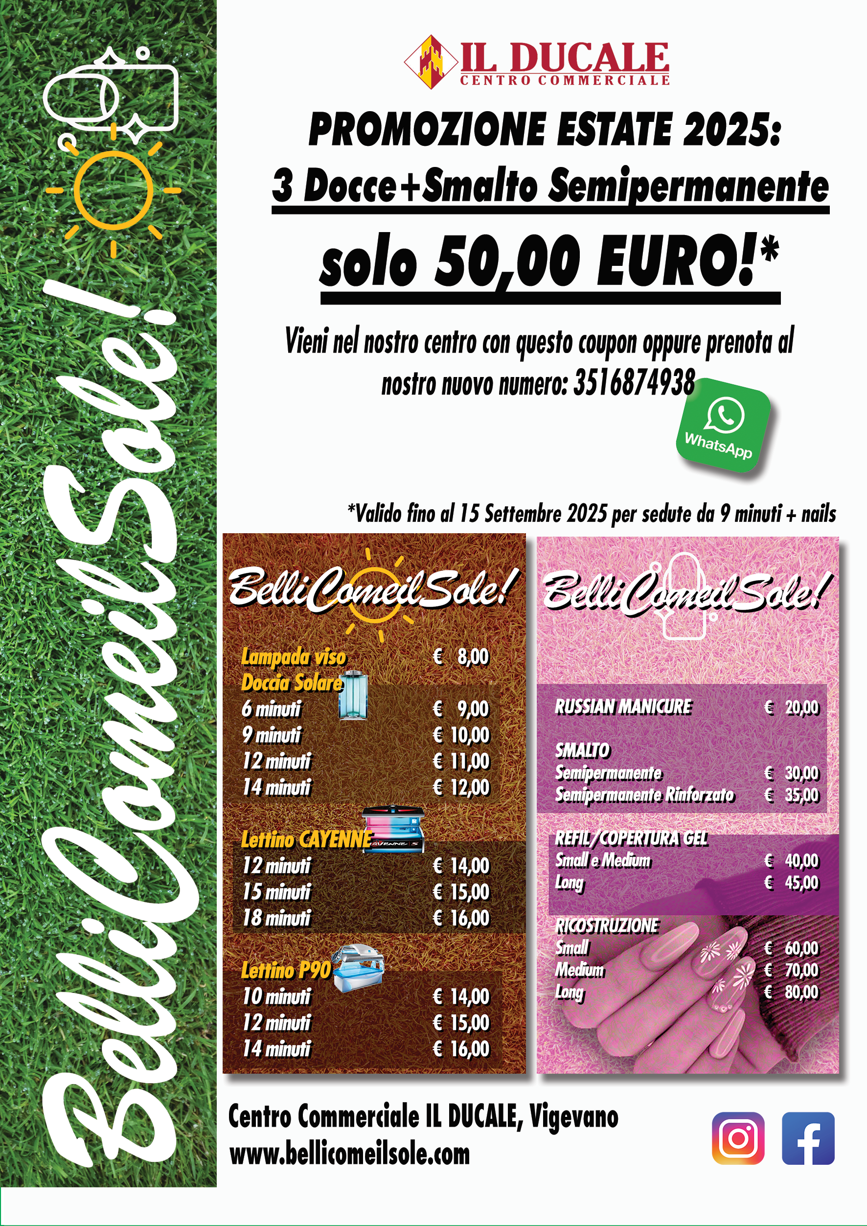 Promozione estate 2025 BelliComeilSole