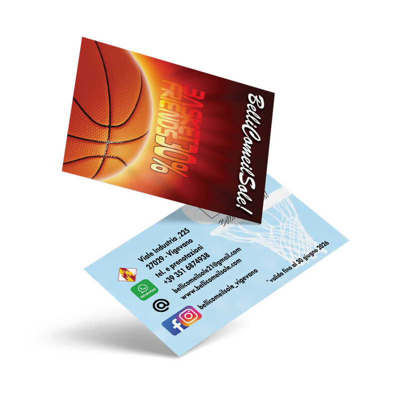 BelliComeilSole - La nostra promozione per tutti i fan del basket Vigevano